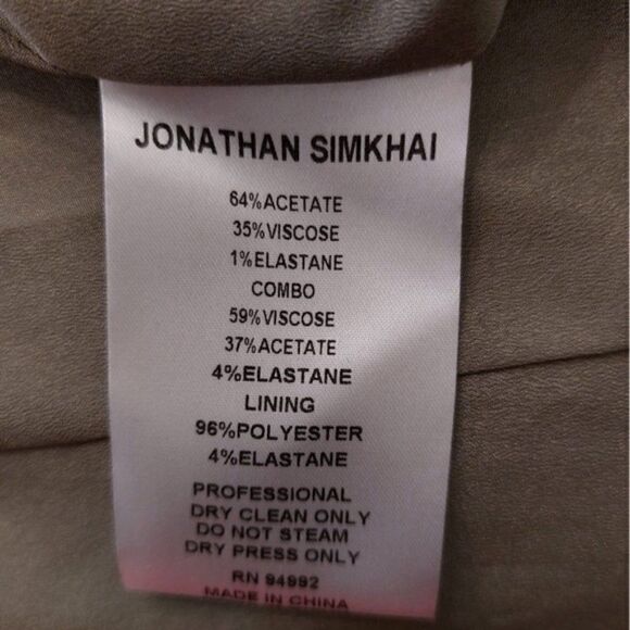 JONATHAN SIMKHAI Varsity Duster Robe - Picture 7 of 9